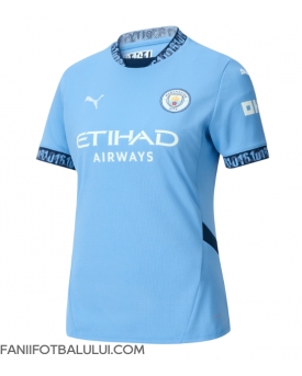 Manchester City Tricou Fotbal Replică 2024-25 Femei Acasa